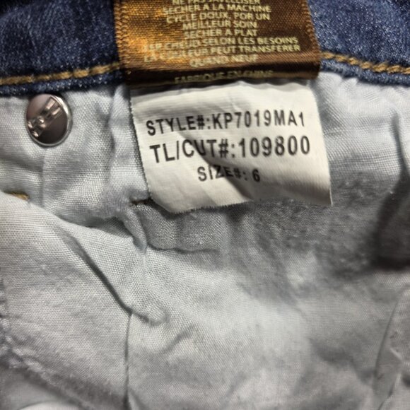 Kut From The Kloth Jeans Women's Size 6 Medium Wash Skinny Jeans Ankle Zipper - Picture 6 of 11